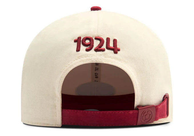 Gorra Oficial FCF Selección Colombia vintage FCFD0524 Beige Rojo