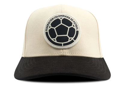 Gorra Oficial FCF Selección Colombia vintage FCFD0524 Beige Negro