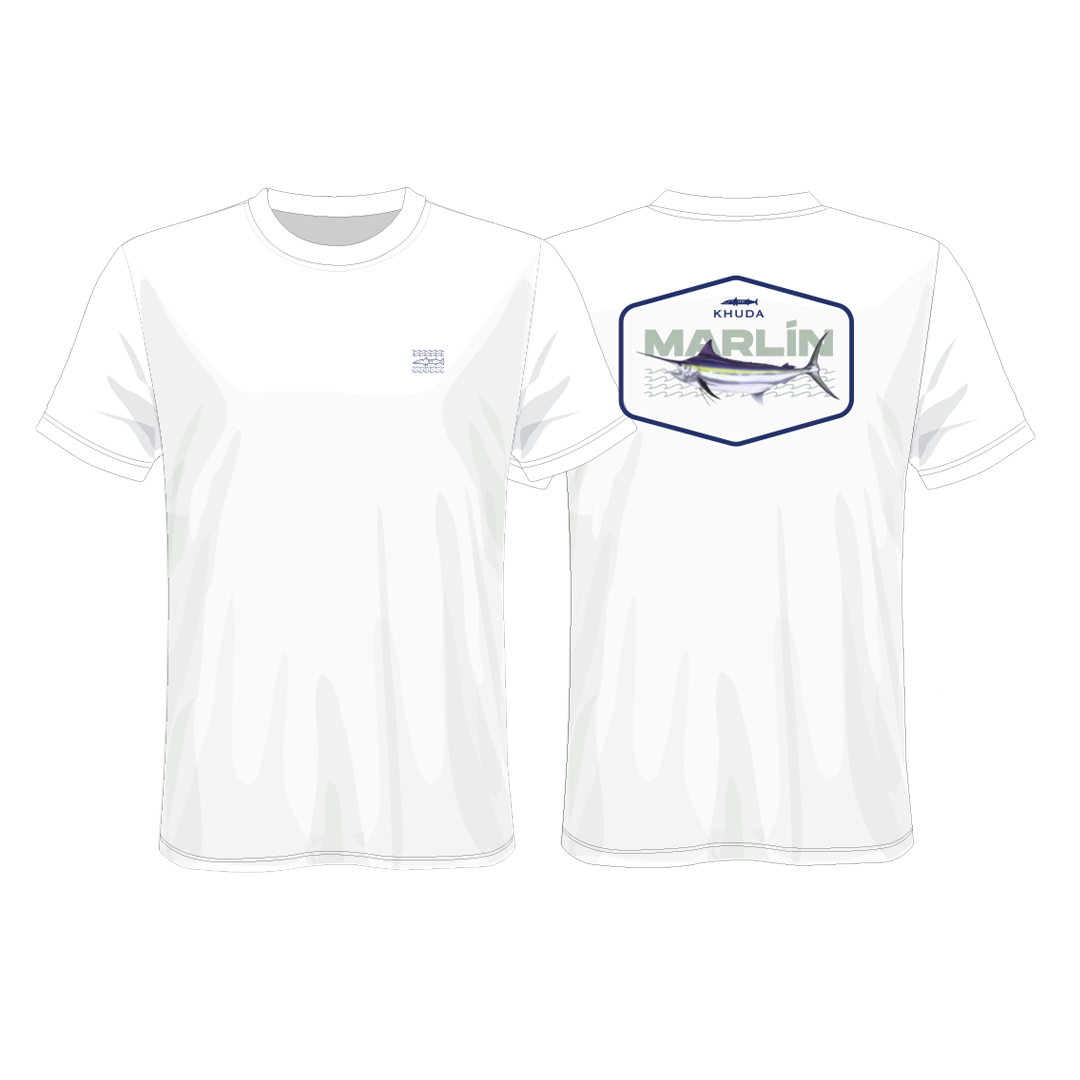 Camiseta Hombre Classic Blanca Ref Marlin