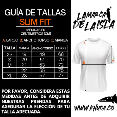 Camiseta Hombre Slimfit Azul Oscuro Ref One Love