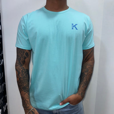 Camiseta Hombre Slimfit  Verde Menta Ref Savage Khuda