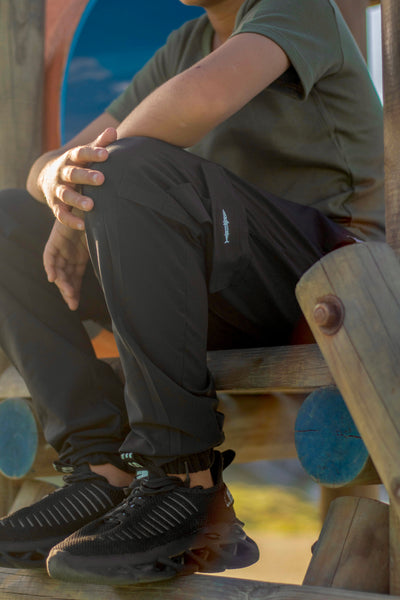 Jogger Cargo Unisex Kids Ref Khuda Negro