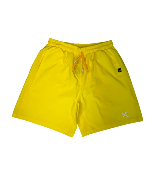 Pantaloneta Hombre poliester Amarilla  Ref New Khuda
