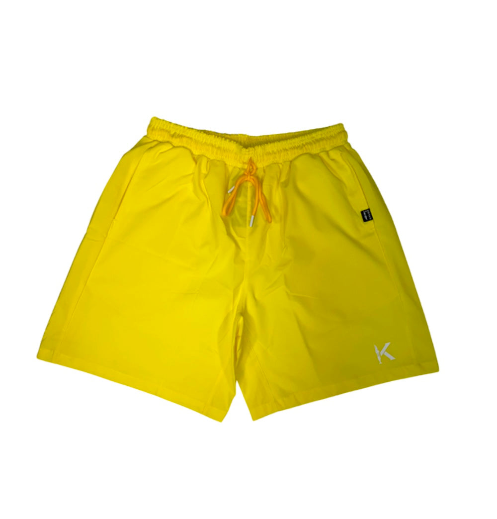 Pantaloneta Hombre poliester Amarilla  Ref New Khuda