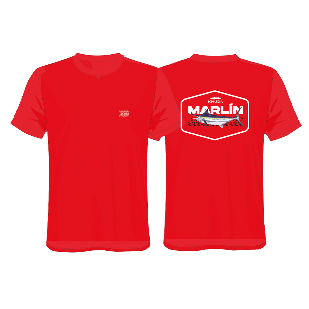 Camiseta Hombre Classic Roja Ref Marlin