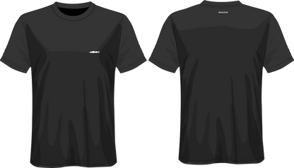 Camiseta Hombre Classicfit Negra Ref Punto Khuda