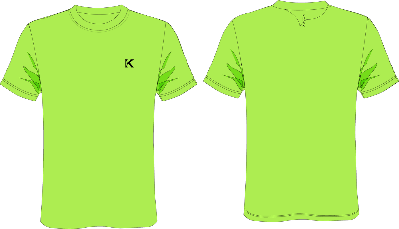 Camiseta Hombre Classicfit Verde Viche Ref Punto Khuda Vol2