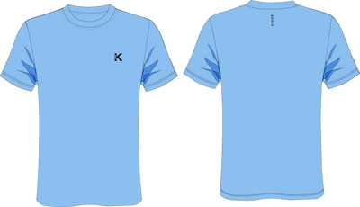 Camiseta Hombre Classicfit Azul Cielo Ref Punto Khuda Vol2