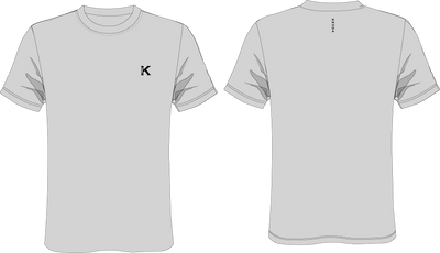 Camiseta Hombre Classicfit Gris Arena Ref Punto Khuda Vol2