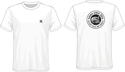 Camiseta Hombre Classicfit Blanca Ref Savage Khuda