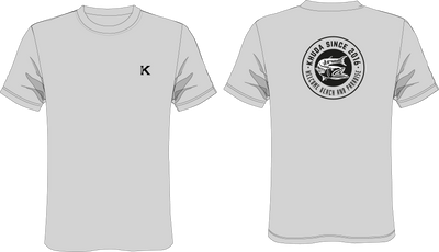 Camiseta Hombre Slimfit Gris Arena Ref Savage Khuda