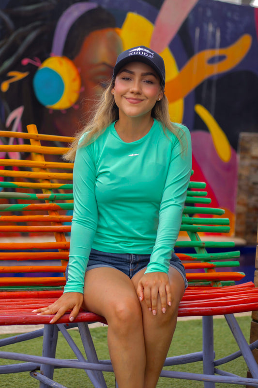 Buzo para mujer Ref Khuda Color Verde Aqua